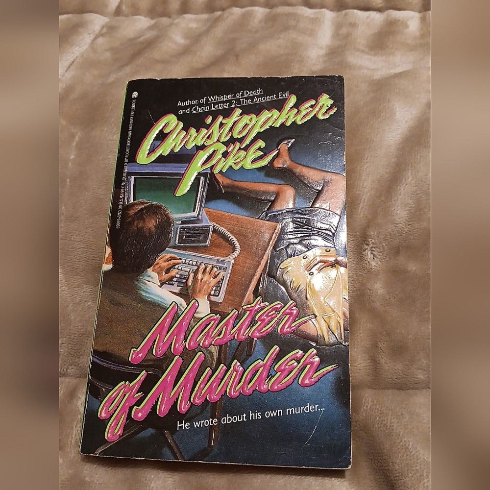 Vtg Christopher Pike Master Of Murder, YA Horror